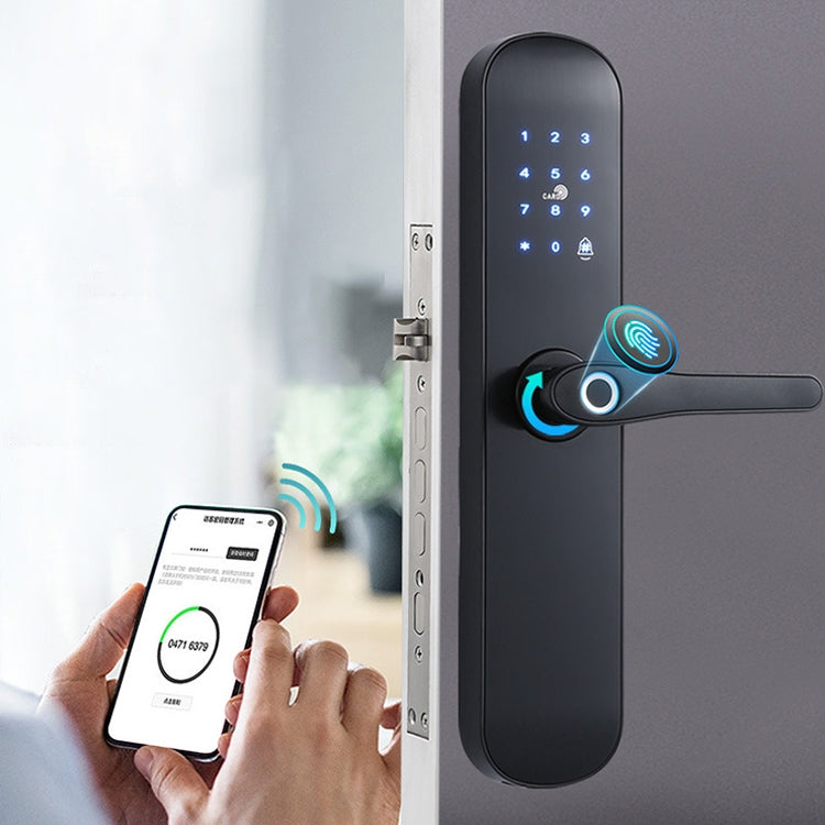 S011M Multi-functional Automatic Fingerprint Lock Hotel Apartment Intelligent Electronic Swipe Password Lock S011M Multi-functional Automatic Fingerprint Lock Hotel Apartment Intelligent Electronic Swipe Password Lock